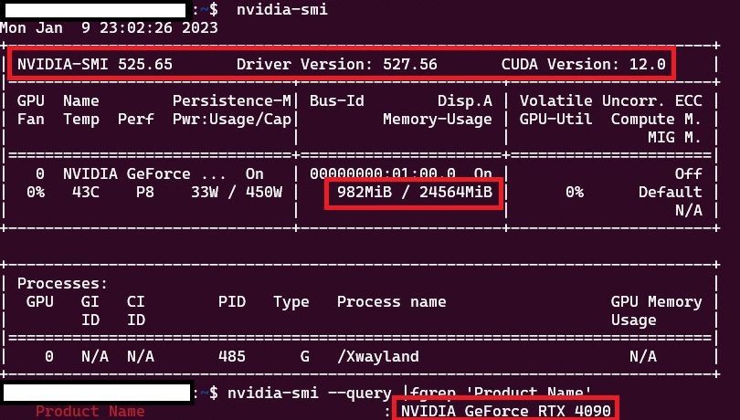 GPU 확인 우분투